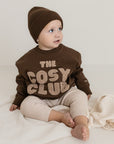 Family Sweatshirt - Chocolate Brown - The Cosy Club
