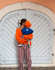 GOTS Organic Mum Knit Pulli - Pumpkin Orange