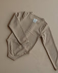 Sustainable UV Longsleeved Bathing Suit - Caramel (UV STANDARD 801)