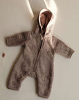 Organic Teddy Overall - Mocha - SALE
