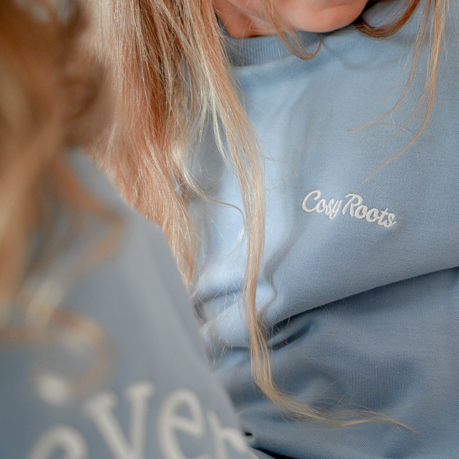 Family Sweatshirt - Dusty Blue - Forever Bonded
