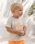 Organic Oversize Shirt - Cosy Sunshine Club