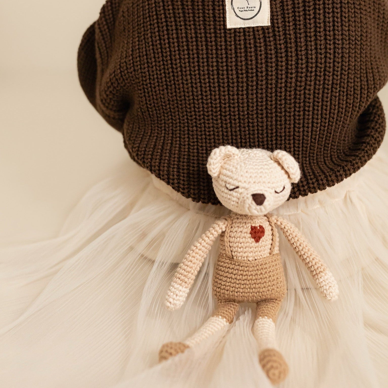 Organic Teddy Bear Patti Oslo x Cosy Roots