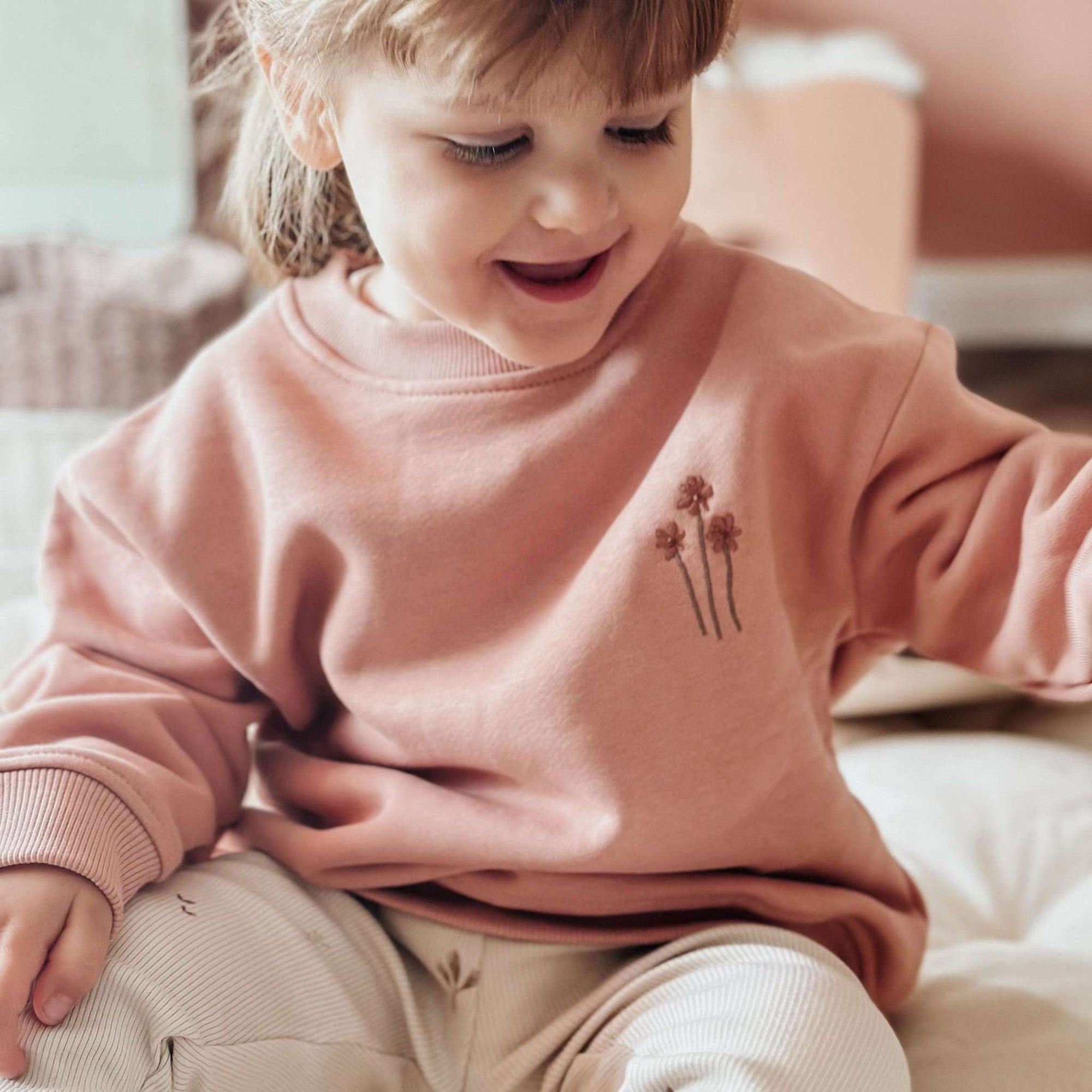 Family Sweatshirt - Dusty Rose