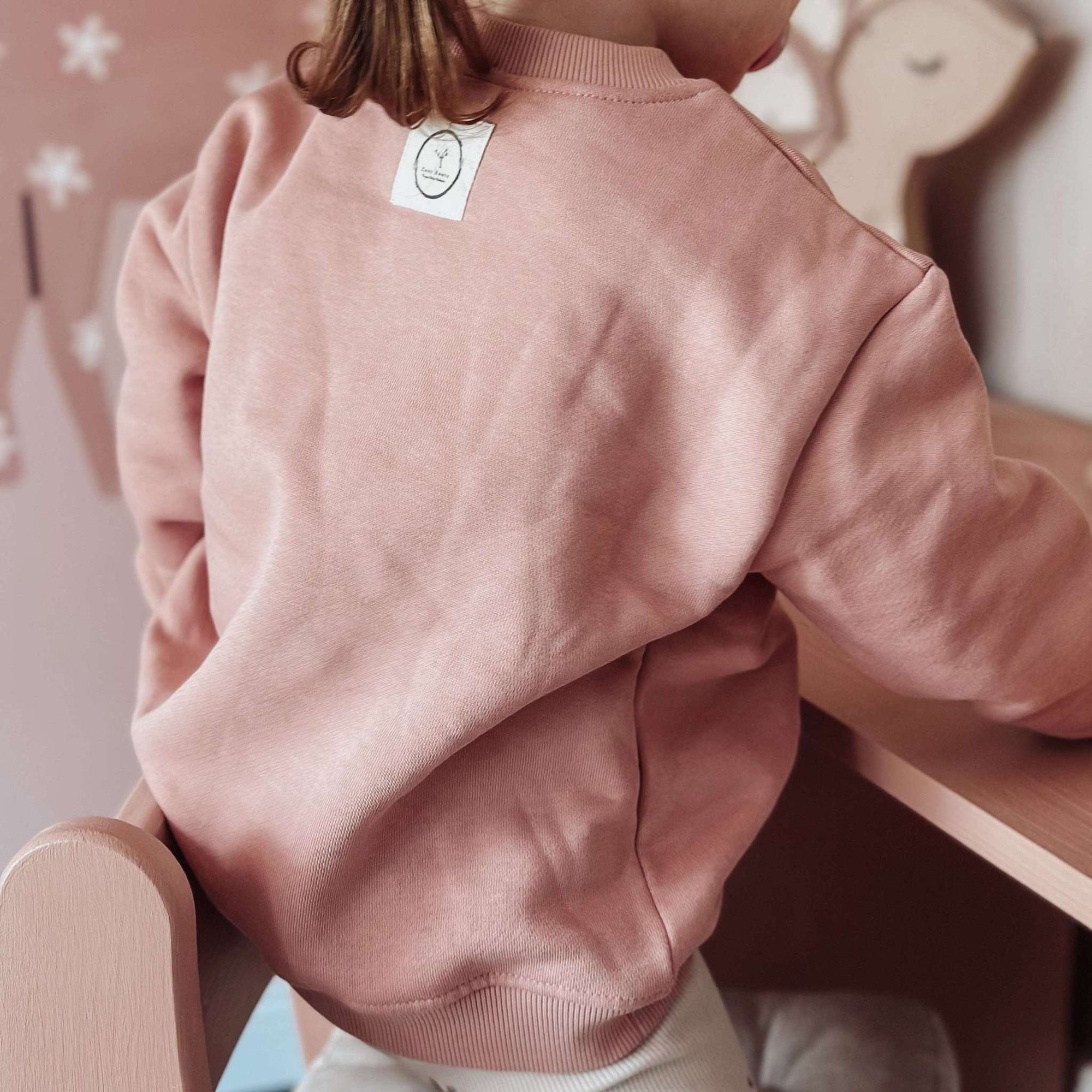 Family Sweatshirt - Dusty Rose