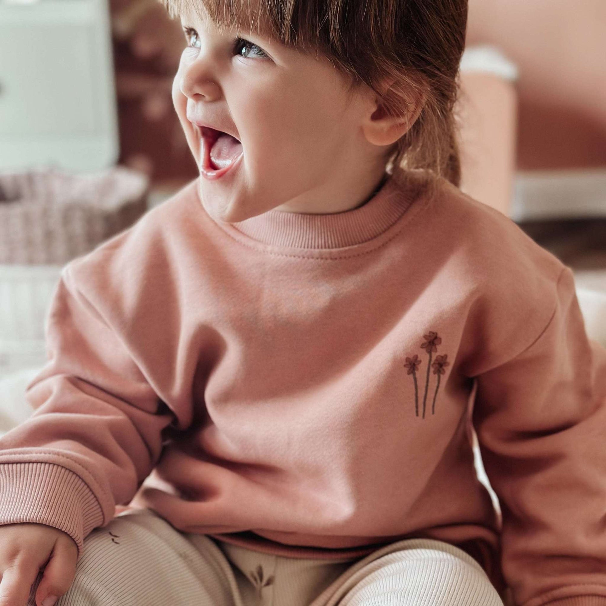 Family Sweatshirt - Dusty Rose
