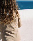 Sustainable UV Longsleeved Bathing Suit - Caramel (UV STANDARD 801)