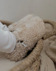 Organic Teddy Shoes - Cream