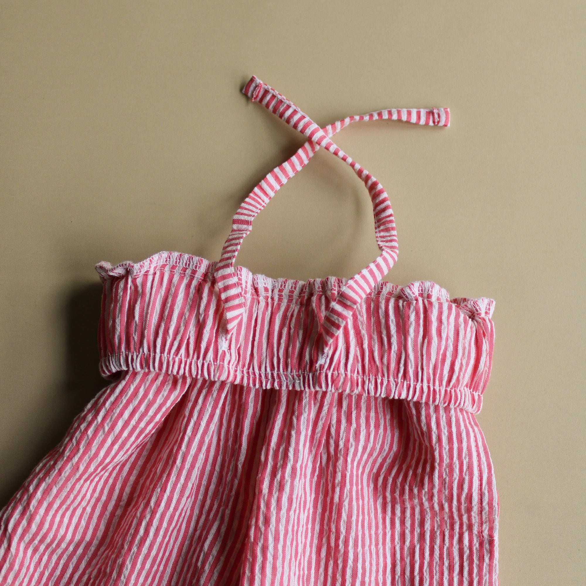 Organic Lounge Pants - Pink Striped