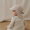 Organic Sun Hat - Caramel Striped - UPF50+