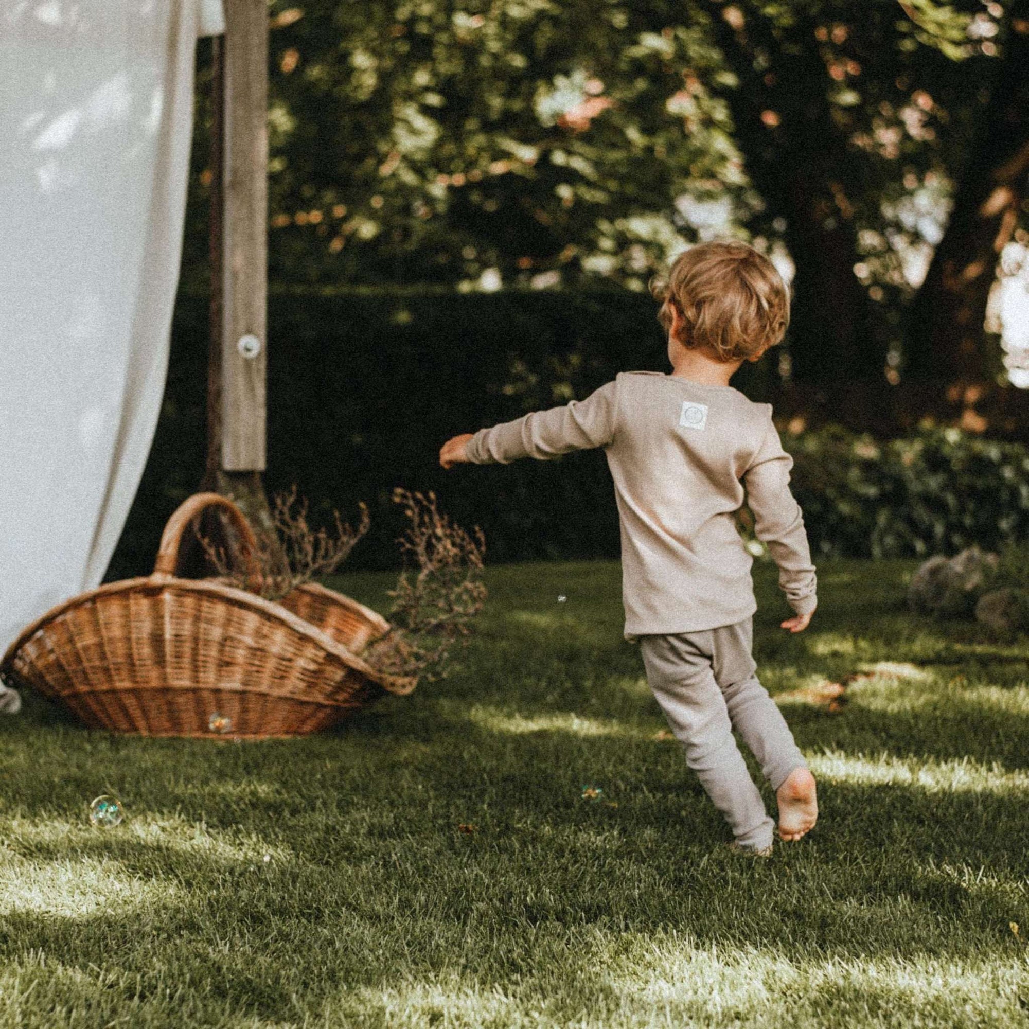 Organic Slim Longsleeve - Caramel