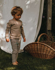Organic Slim Longsleeve - Caramel