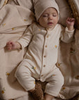 Organic Muslin Swaddle - Pure Lemon - 120x120cm