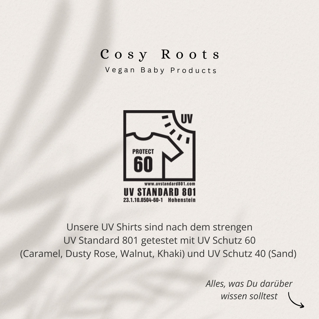 Sustainable UV-Shirt - Caramel (UV Standard 801)