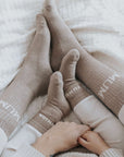 Organic Socks - JUNIOR - Caramel