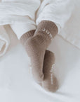 Organic Socks - JUNIOR - Caramel