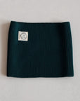 GOTS Organic Knit Scarf - Forest Green