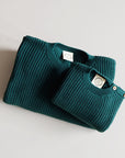 GOTS Organic Mum Knit Pulli - Forest Green