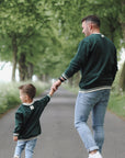 Family Sweatshirt - DAD - Vintage Green