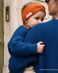 GOTS Organic Mum Knit Pulli - Blueberry Blue