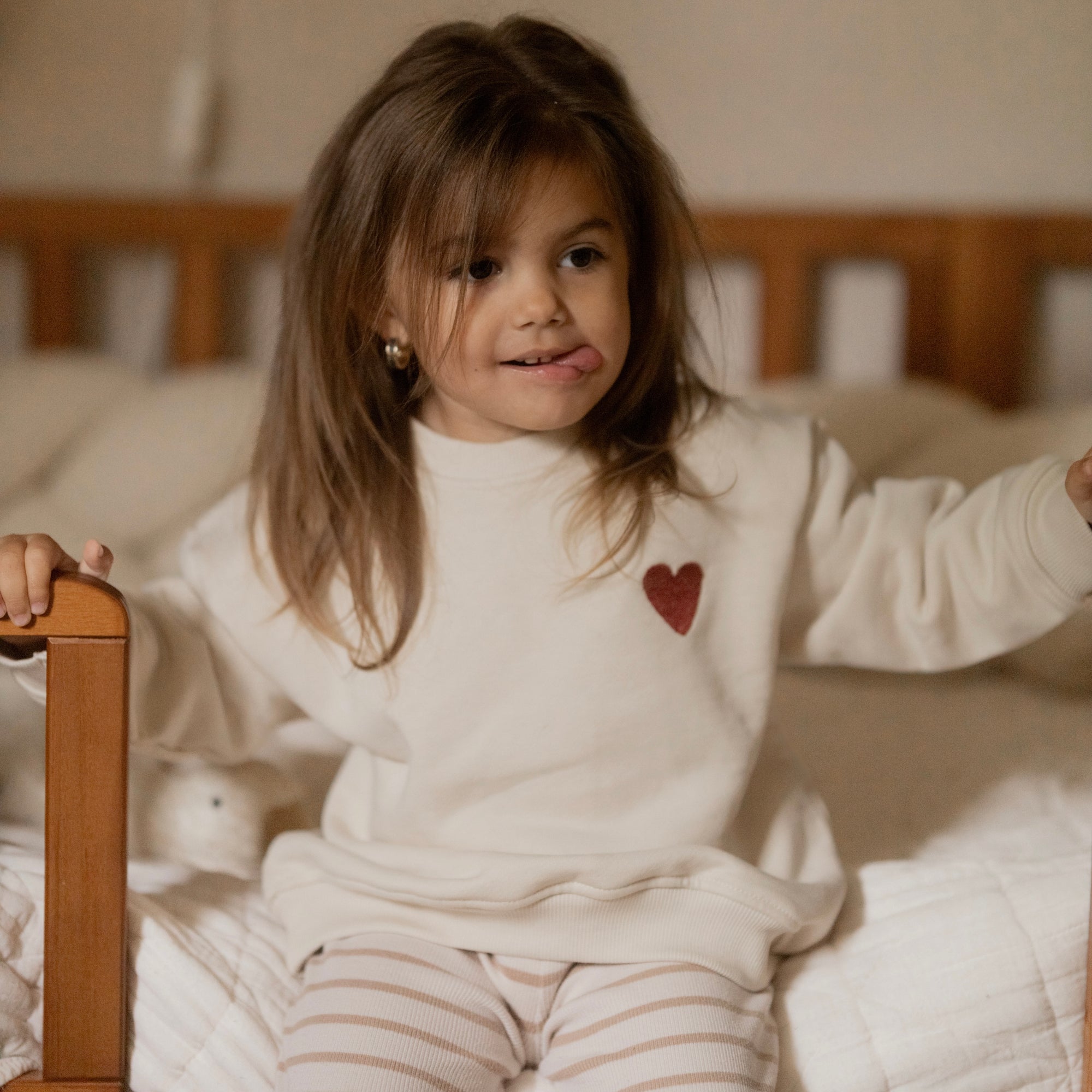 Family Sweatshirt - Sand