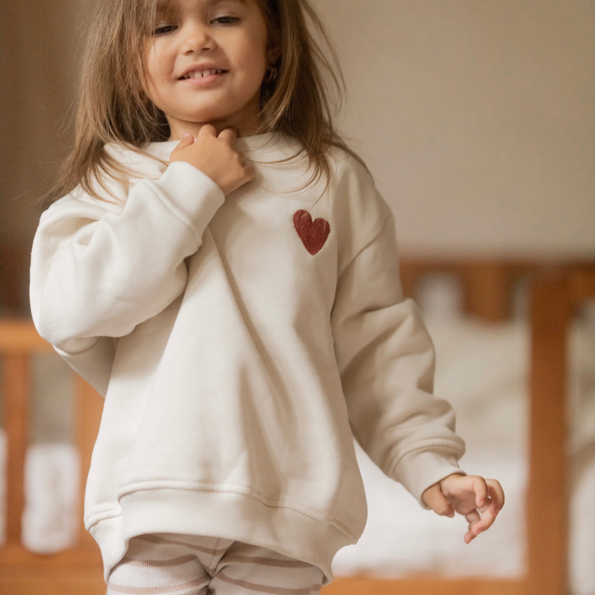 Family Sweatshirt - Sand