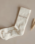 Organic Socks - MIDWIFE - Sand