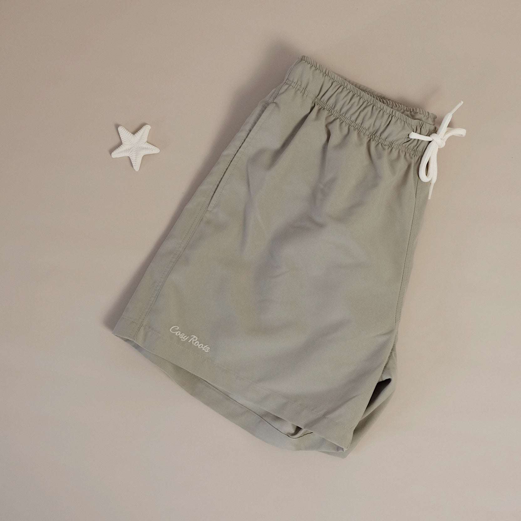 Sustainable DAD Swimshorts - Khaki
