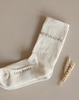 Organic Socks - SCHULKIND - Sand