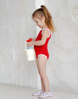 Sustainable Bathing Suit - Red