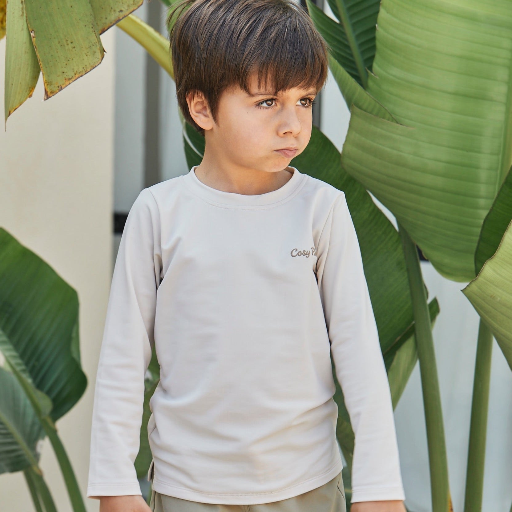 Sustainable UV Shirt - Sand (UV STANDARD 801) – Cosy Roots GmbH
