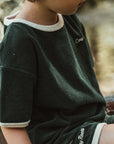 Organic Terry Shirt - Vintage Green