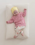 Organic Rib Leggings - Little Grapefruits