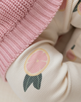 Organic Rib Leggings - Little Grapefruits