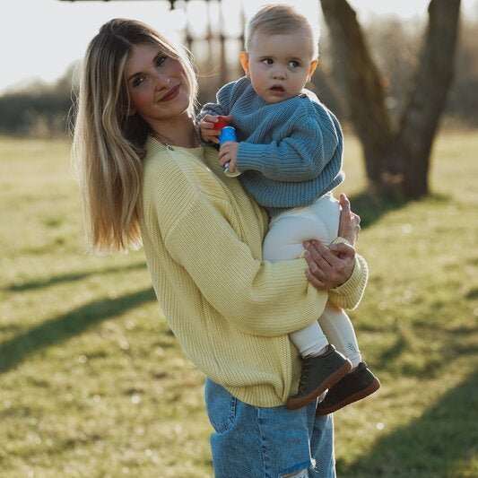 Organic MUM Knit Pulli - Lemon Tonic - Limited Edition!