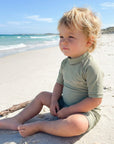 UV Romper  - Khaki (UV Standard 801)