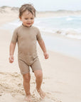 UV Romper - Caramel (UV STANDARD 801)