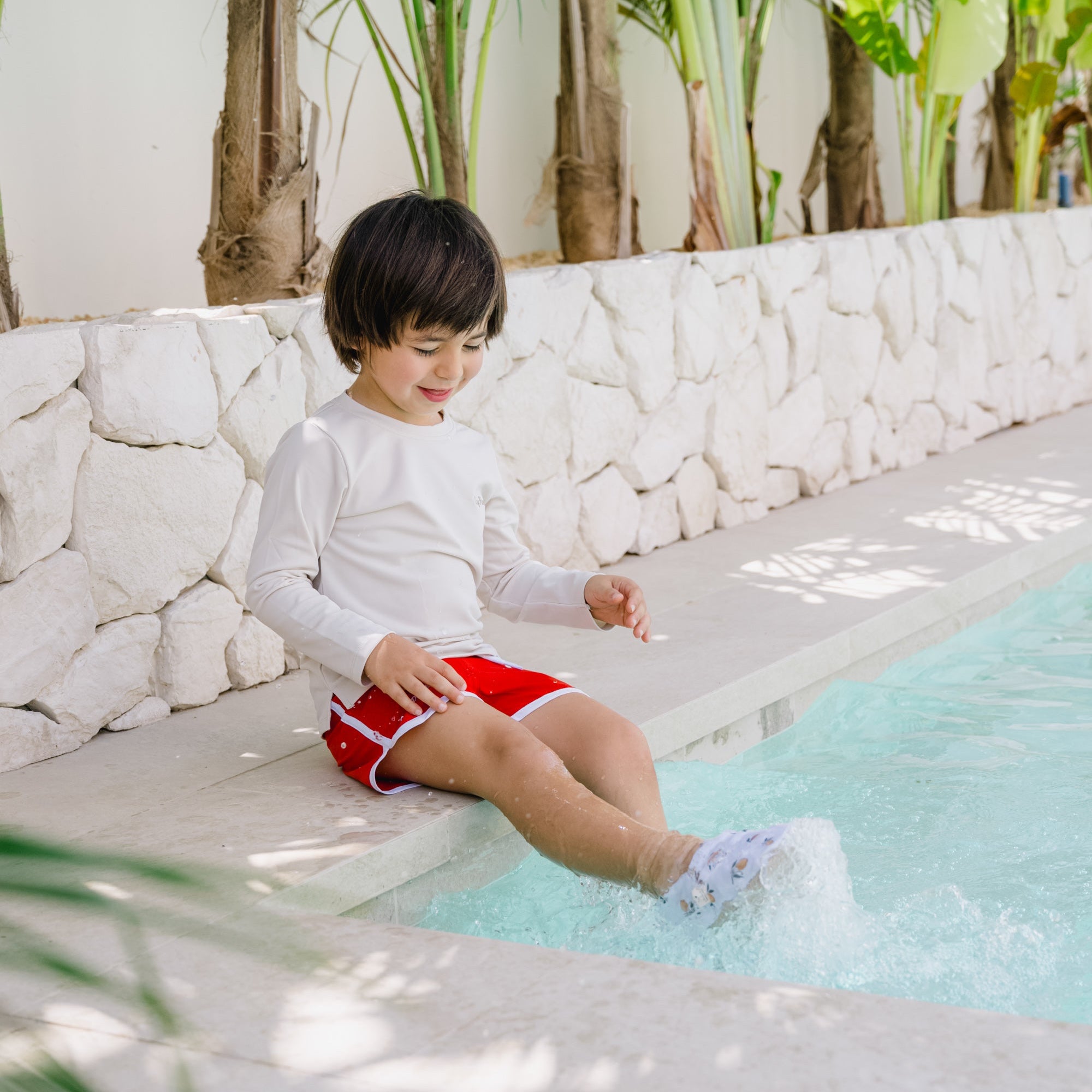 Sustainable UV Shirt - Sand (UV STANDARD 801)