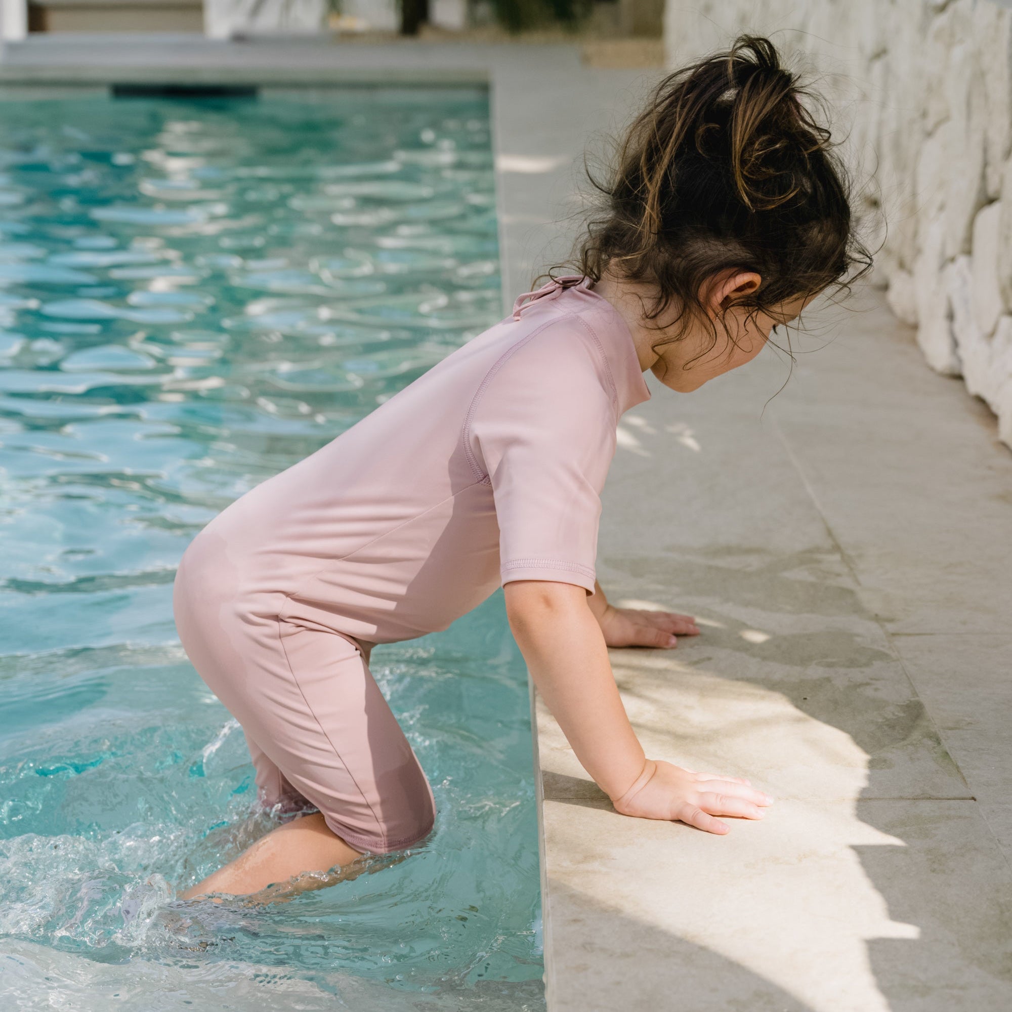 UV Romper - Dusty Rose (UV STANDARD 801)