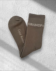 Organic Grandpa Socks - Oatmilk