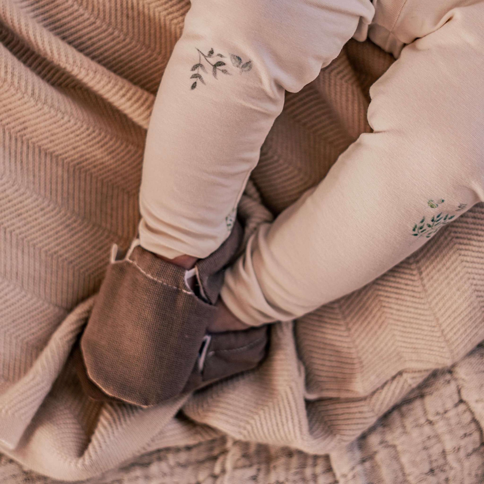 Organic Leggings - Classy Eucalyptus