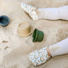 Vegane Babyschuhe und Kinderschuhe, rutschfest, waschbar, ohne Schadstoffe, samtweich, aus Baumwolle. Fast wie barfuß mit dem Schutz aus samtweicher Baumwolle