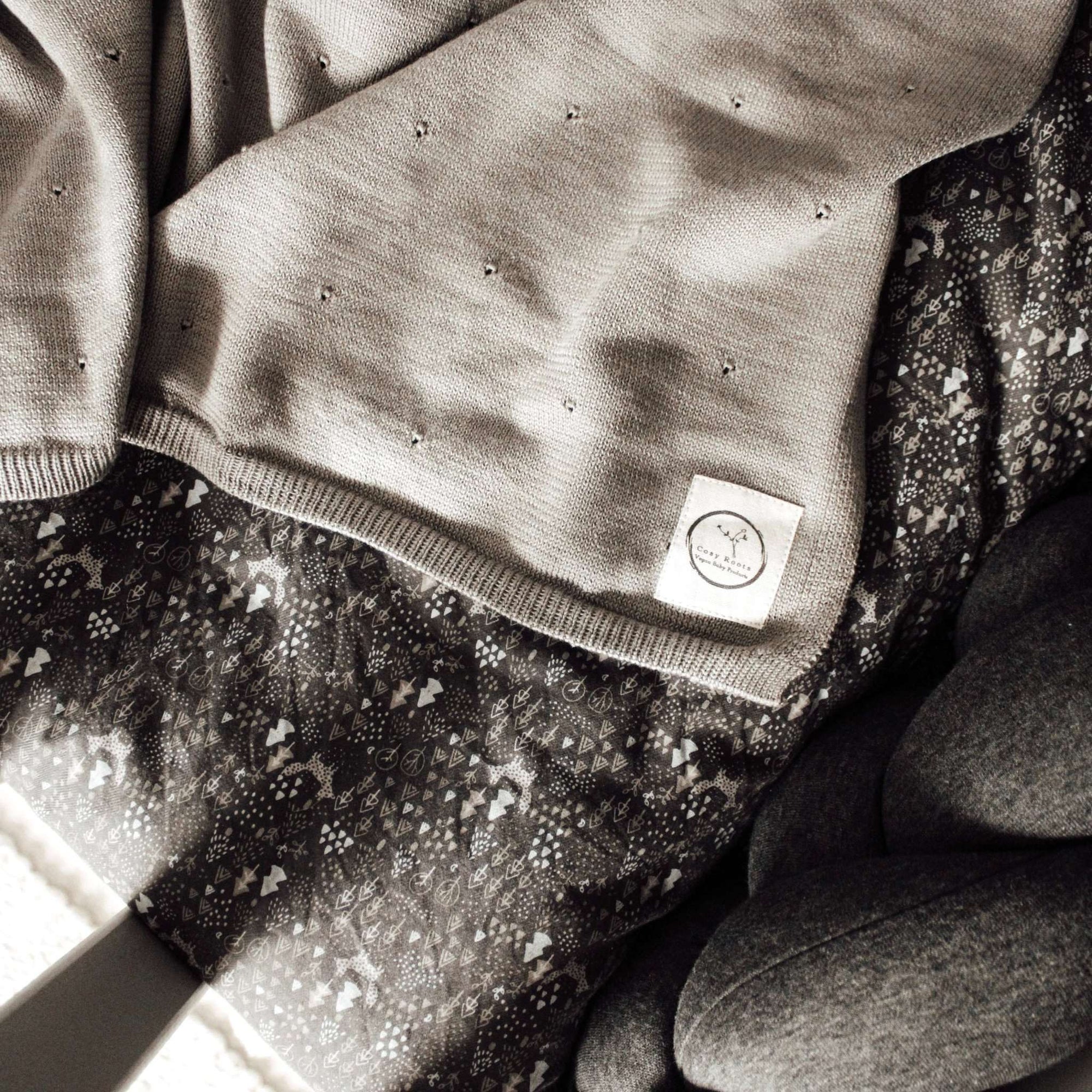 Decken aus gots zertifizierter bio baumwolle