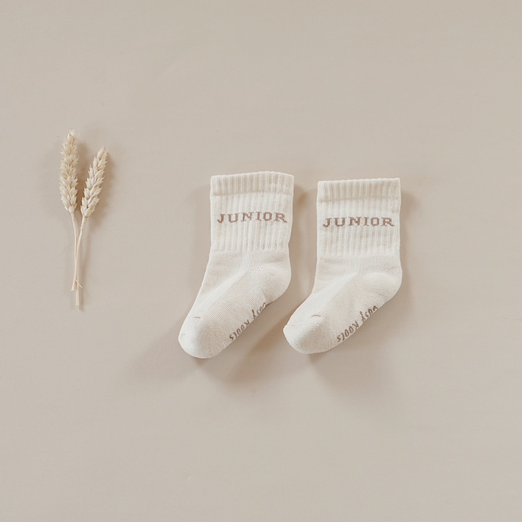 Organic Socks - JUNIOR - Sand