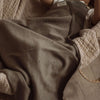 Organic Knit Blanket - Khaki - S A L E