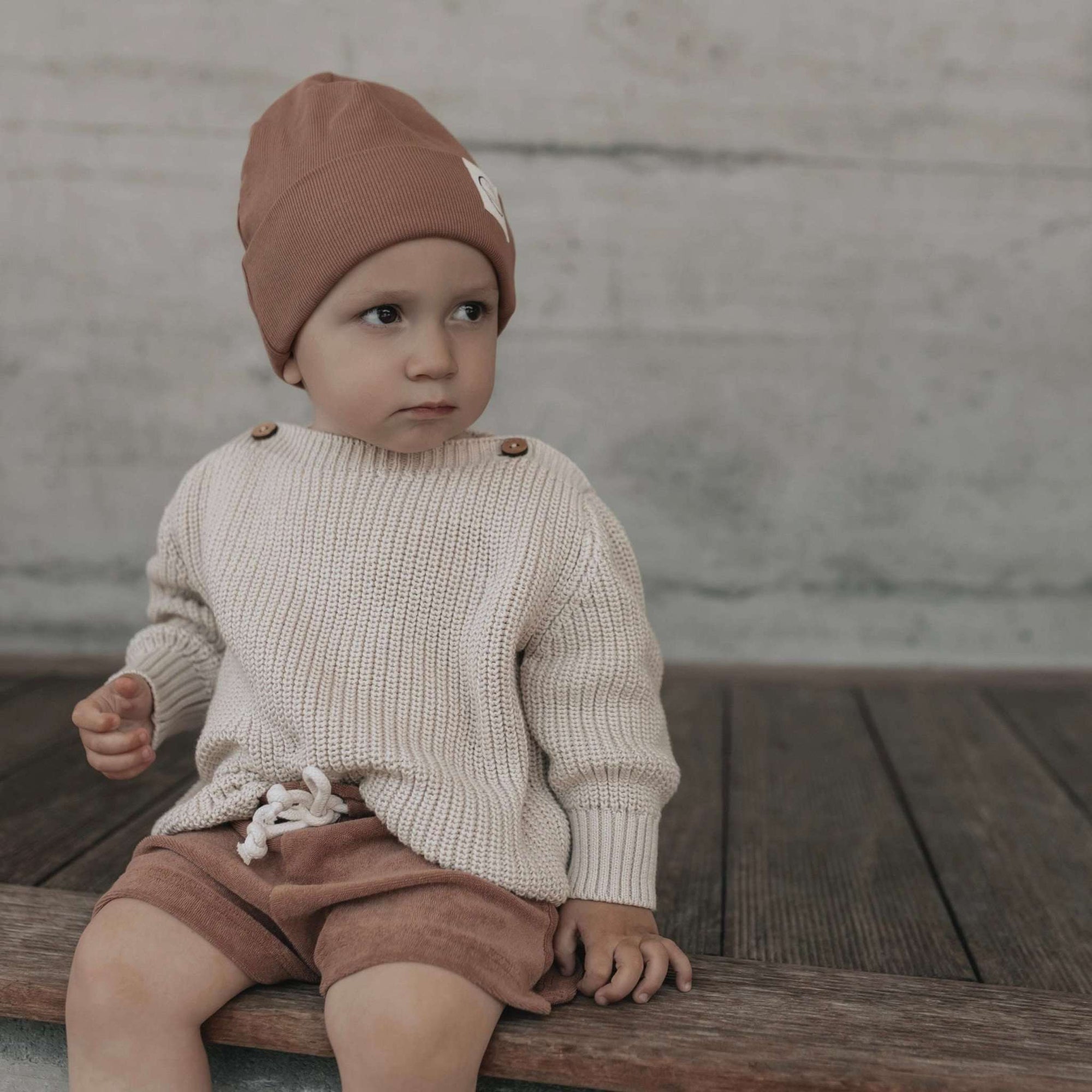 Organic Terry Shorts - Black