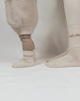Organic Socks - MUM - Sand