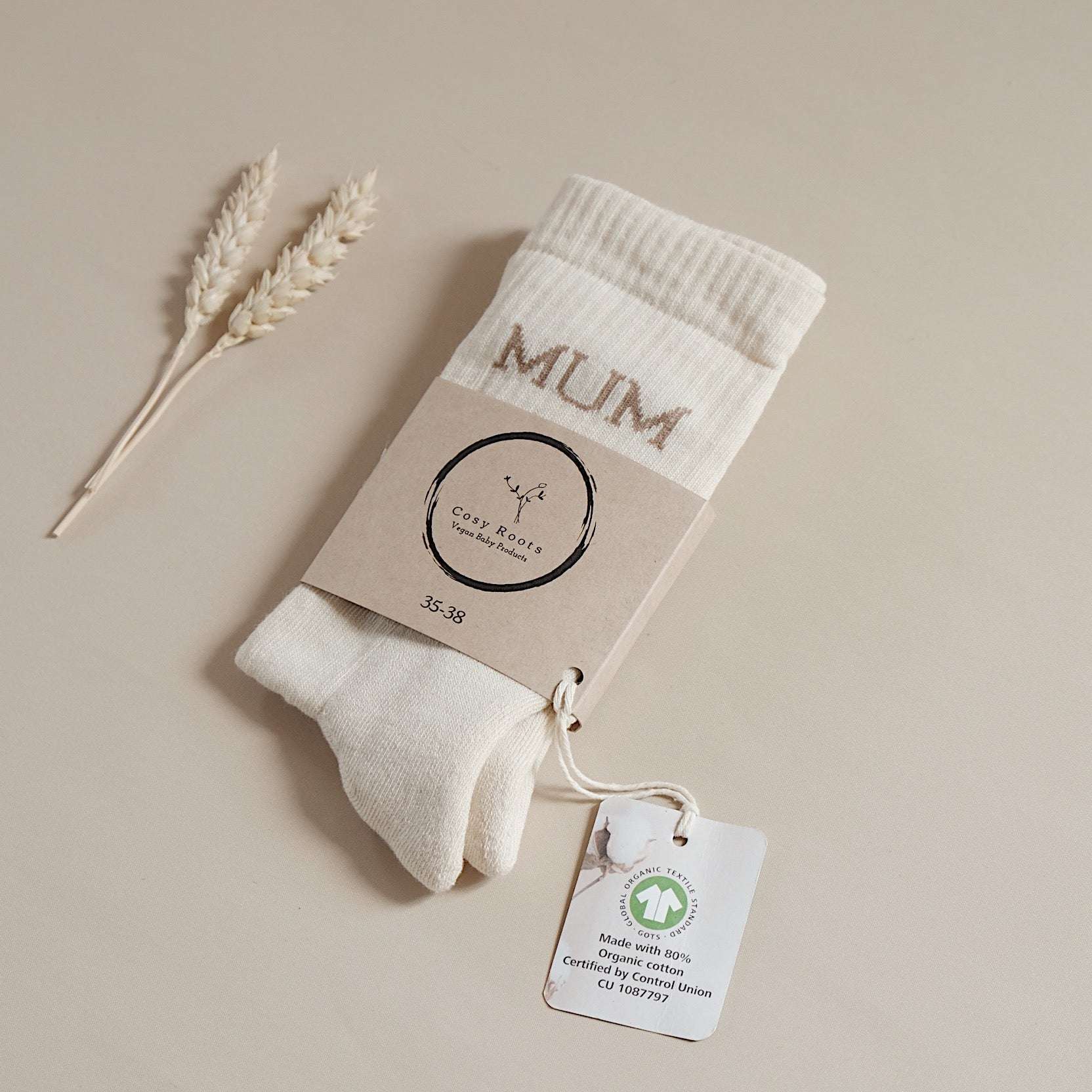 Organic Socks - MUM