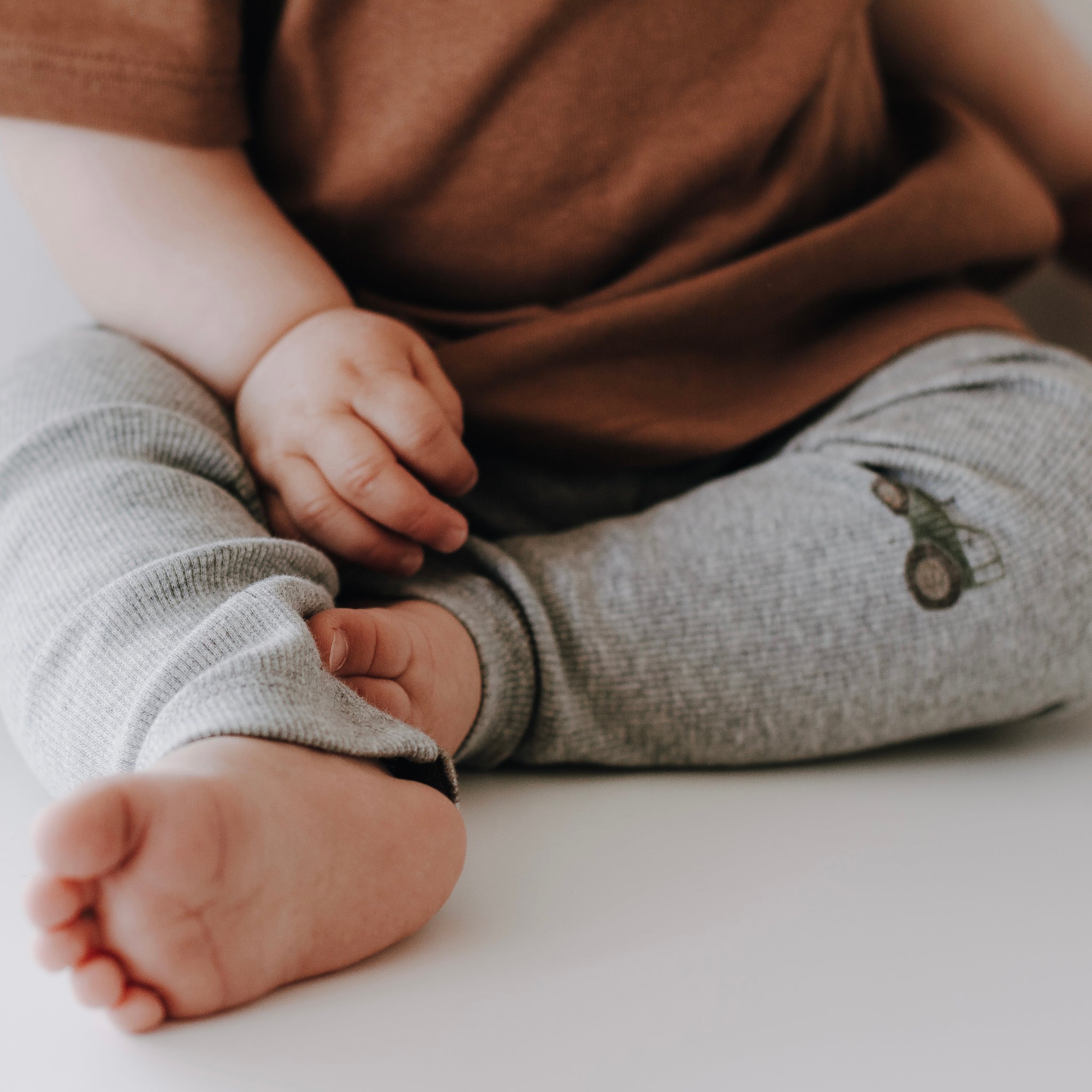 Organic Rib Leggings - Little Farm