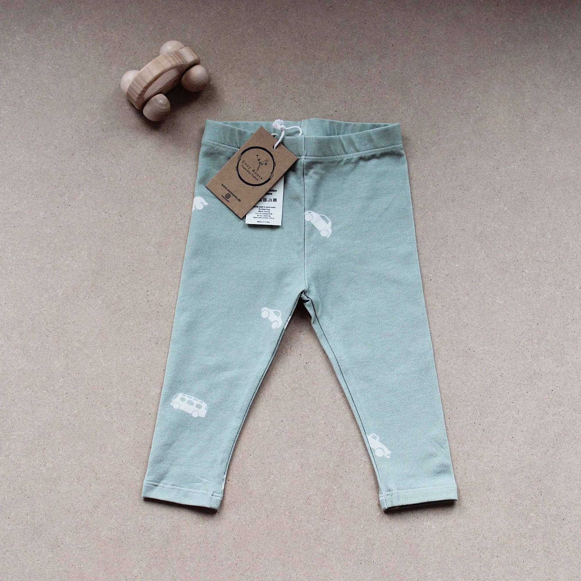 Kuschelig weiche Leggings aus GOTS-zertifizierter Bio-Baumwolle